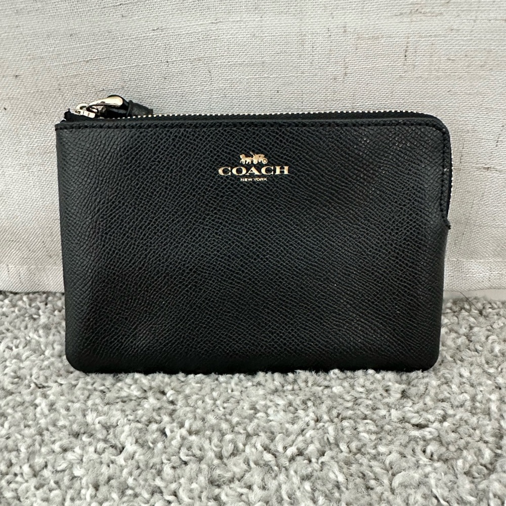 Coach Black Leather Wallet